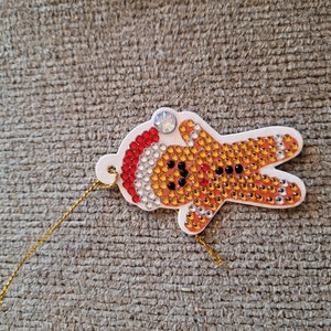 Gingerbread Man Christmas Ornament