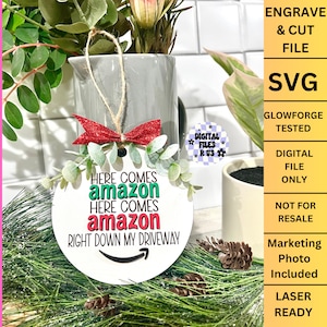 Amazonas Ornament SVG | Gravieren & schneiden SVG | Lustiges Ornament | Amazon Addict SVG