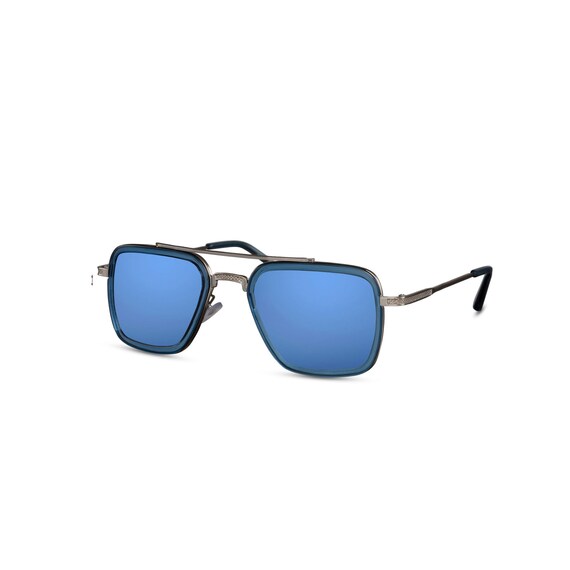Blue shade aviator sunglasses 2025