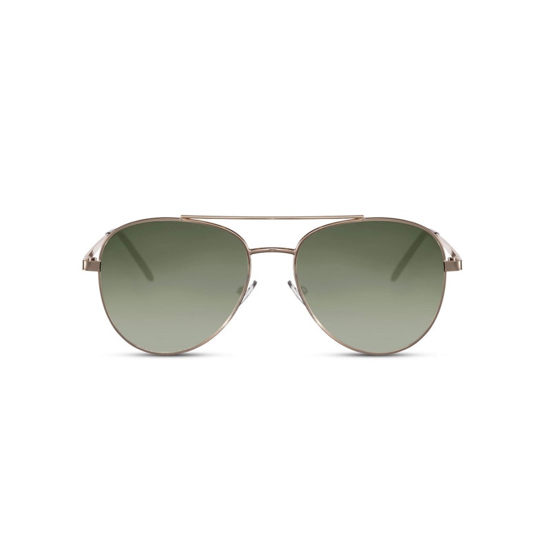 Men's Aviator Sunglasses - Metal Frame UV Protection 60mm Lenses