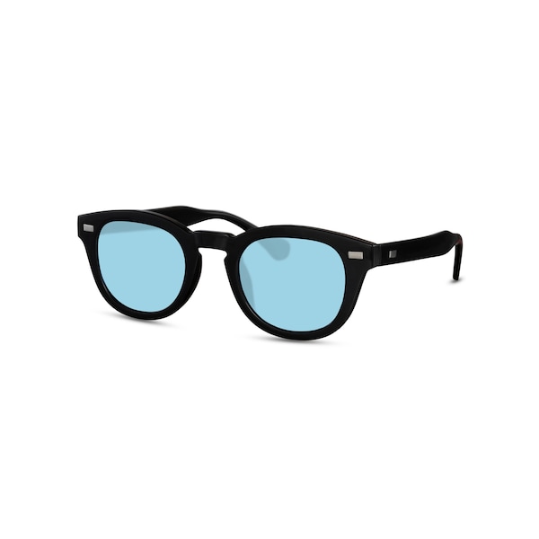 Black Clubmaster Sunglasses | UV Protection | Men's, Women's Shades | Des Lunettes de Soleil | Gafas de Sol | Sonnenbrille | Oculos de Sol