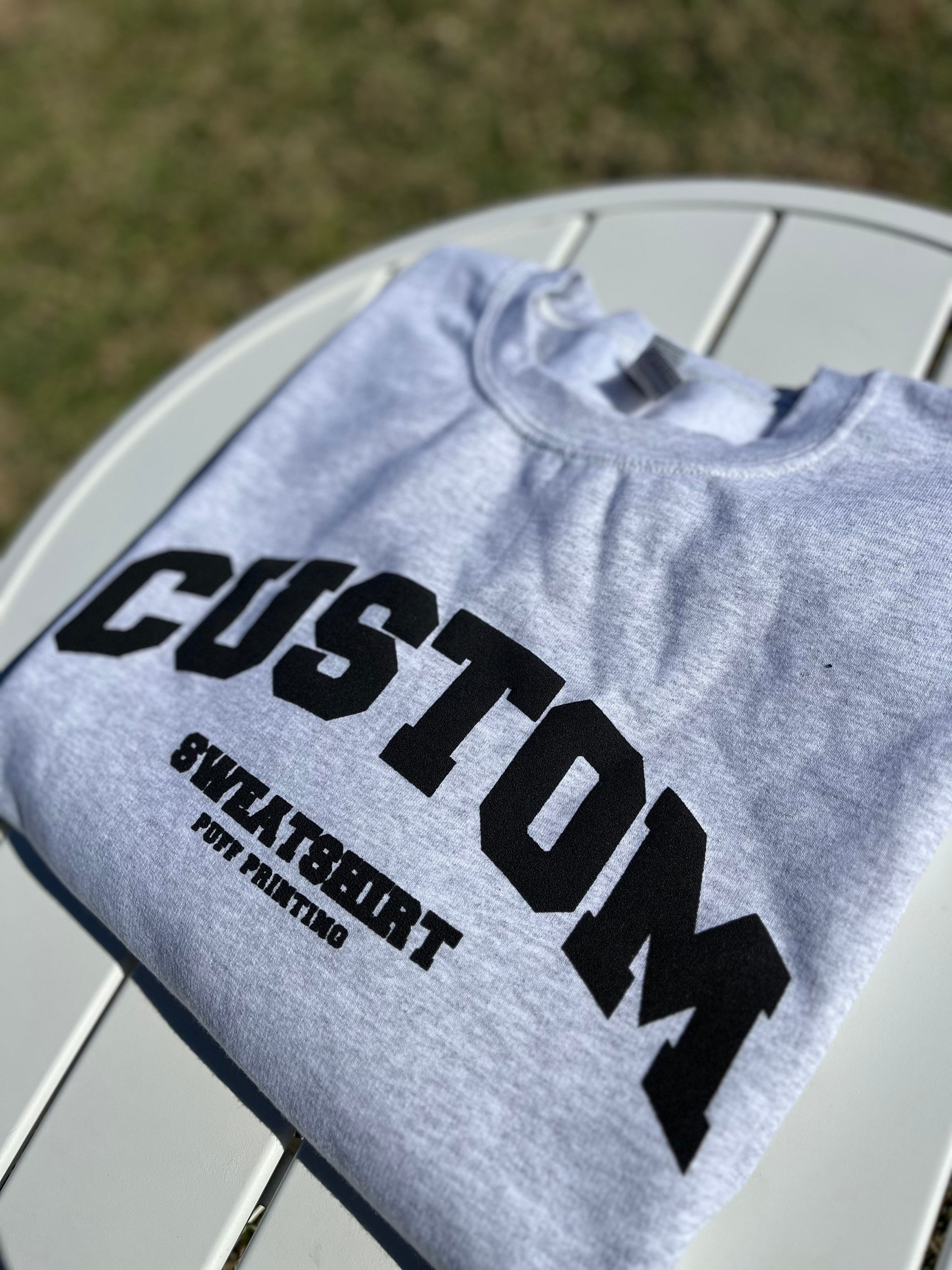 Puff Writing Custom Puff Design - Embossed Design Customized - Unique Christmas Gift ...