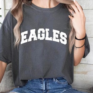 Custom Mascot Shirt, School Team Shirt, Team Mascot Tshirt, School Spirit Shirt, Personalized School Shirt, Matching Team Shirts