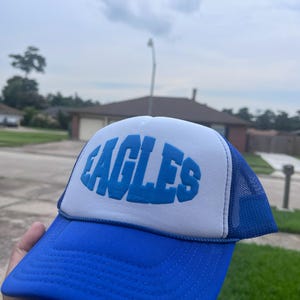 Custom PUFF Print Trucker Hat, Personalized Foam Hat, Custom Caps, 3D Puff Print, Baseball Cap, Mesh Back Trucker Hat, 5 Panel Hat