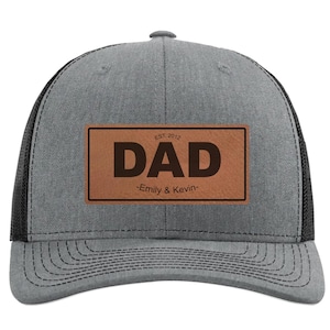 Dad Hat | Richardson 112 | Custom Dad Hat | Papa Cap | Gift for Dad | New Papa | Custom Hat | Gift for Grandpa | Daddy
