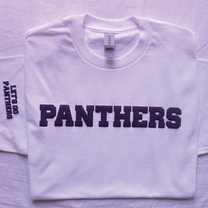 Moletom com nome de equipe personalizado, moletom de mascote, estampa de sopro, estampa em relevo, presente para mamãe, ideia de presente de Natal, moletom com espírito escolar