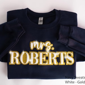Personalized Puff Future Mrs Sweatshirt, Engagement Gift, I Said Yes Sweater, Bridal Shower Gift, Bride To Be, Custom Fiancee Sweater