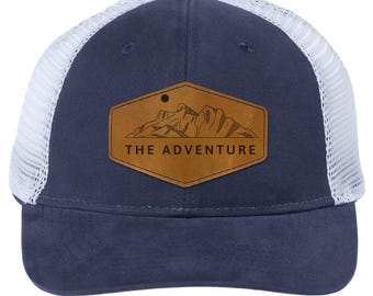 Hoed met aangepast logo, bulk aangepaste leren patch hoed, bulk hoeden, leren hoed met patch, logo hoeden, zakelijke merchandise, cadeau, vakantie, kerstmis, verjaardag