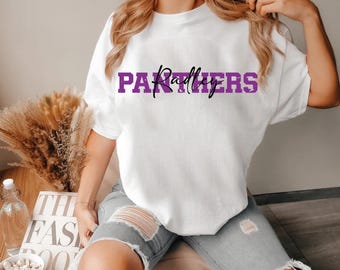 Favorite Team Shirt, Team mascot tshirt, School team Comfort Colors tee, Love Favorite team tee, School logo Tee, Custom Shirt, Custom Gift