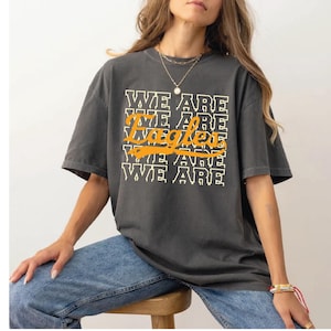 Team mascot tshirt, Back to School,  School team Comfort Colors tee, School Mascot team tee, Custom Shirt, Football mom shirt