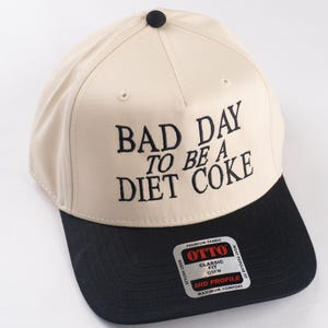 Diet Coke Bestickter Hut: Lustige trendige Baseballmütze