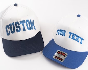 Custom Embroidered Hats, Personalized Dad Hat, Custom Text Hat, Gift For Her, Mama Hats, Christmas Gift, Bachelor Trip Hat