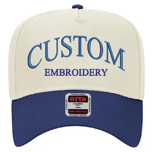 Custom Embroidered Team Name Trucker Hat: School Spirit Cap