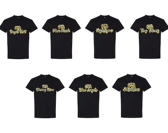 Custom Puff and Glitter Team Name CTA Tshirt, Glitter Team Name Tshirt, Embossed School Mascot Tshirt, School Spirit TShirt