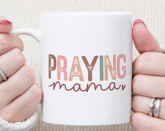 Geschenke für Mama, süße Mama Tasse, Geburtstagsgeschenk Mama, betende Mutter, Geschenk für Mama, Mama Tasse, ich liebe dich Mama, Muttertagsgeschenk, Geschenk von der Tochter