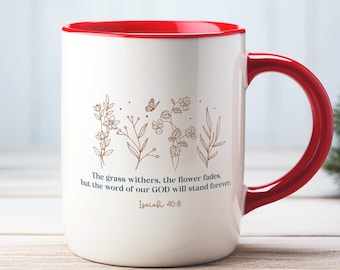 Inspirierendes, religiöses Geschenk, christliches Geschenk, christlicher Becher, Schrift, Bibel-Vers, religiöser Becher, Jesus-Becher-Geschenk, Geschenk für Mutter