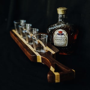 Whiskey Flight (Maple & Walnut)