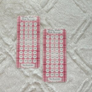Savings Challenges - Dollar Bill Savings - A6 ENVELOPE INCLUDED