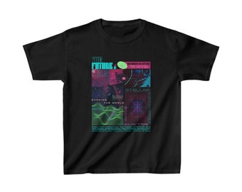 Kids Future is Girls Kids Heavy Cotton™ Tee , Science Gift, Girl Power, STEMINIST, STEM shirt, Women in STEM, Girls Who Code