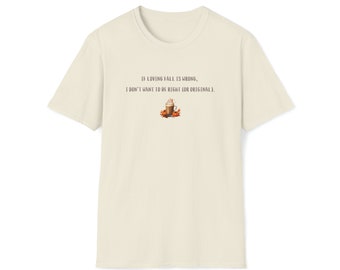 Pumpkin Spice Latte Unisex Softstyle T-Shirt, Cute Fall Tee, Fall Fashion, Women's and Men's Autumn Clothing, Funny Fall Shirt, Halloween