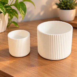 Cache-pot design – Pot décoratif moderne – Décoration intérieure – Cadeau plante