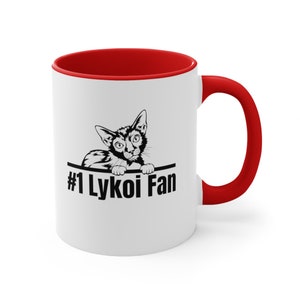 Lykoi Cat Lover Accent Coffee Mug, 11oz-- #1 Lykoi Fan
