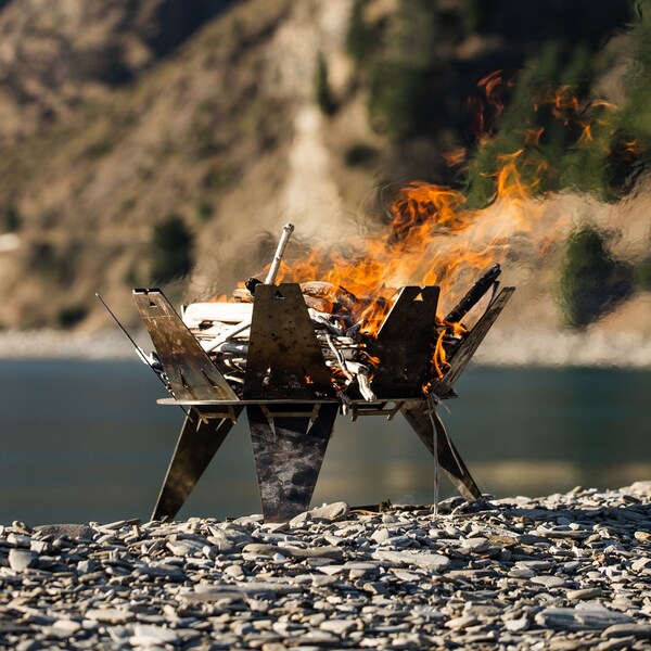 Portable Fire Pit - Etsy