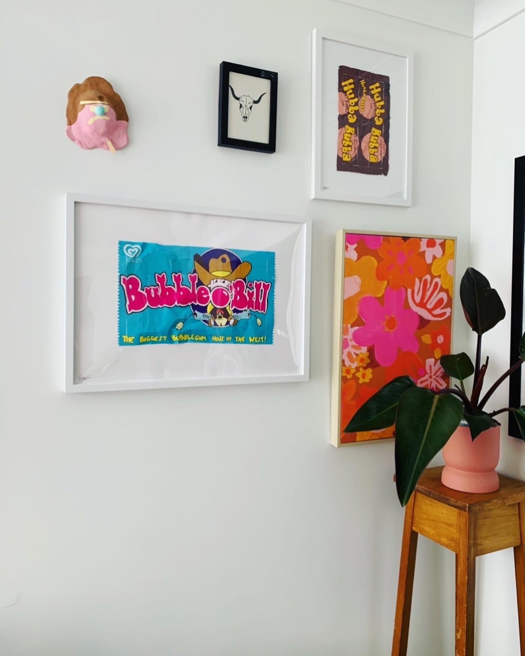 Bubble O Bill Ice Cream Wrapper Wall Art A2 Etsy