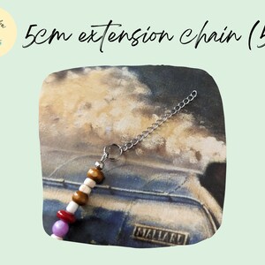 Damon Albarn Inspired 90s Necklace 40CM, 5CM EXTENSION CHAIN AVAILABLE image 3