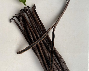 1 Pound of Certified Organic FairTrade Madagascar Gourmet Grade A Vanilla Beans