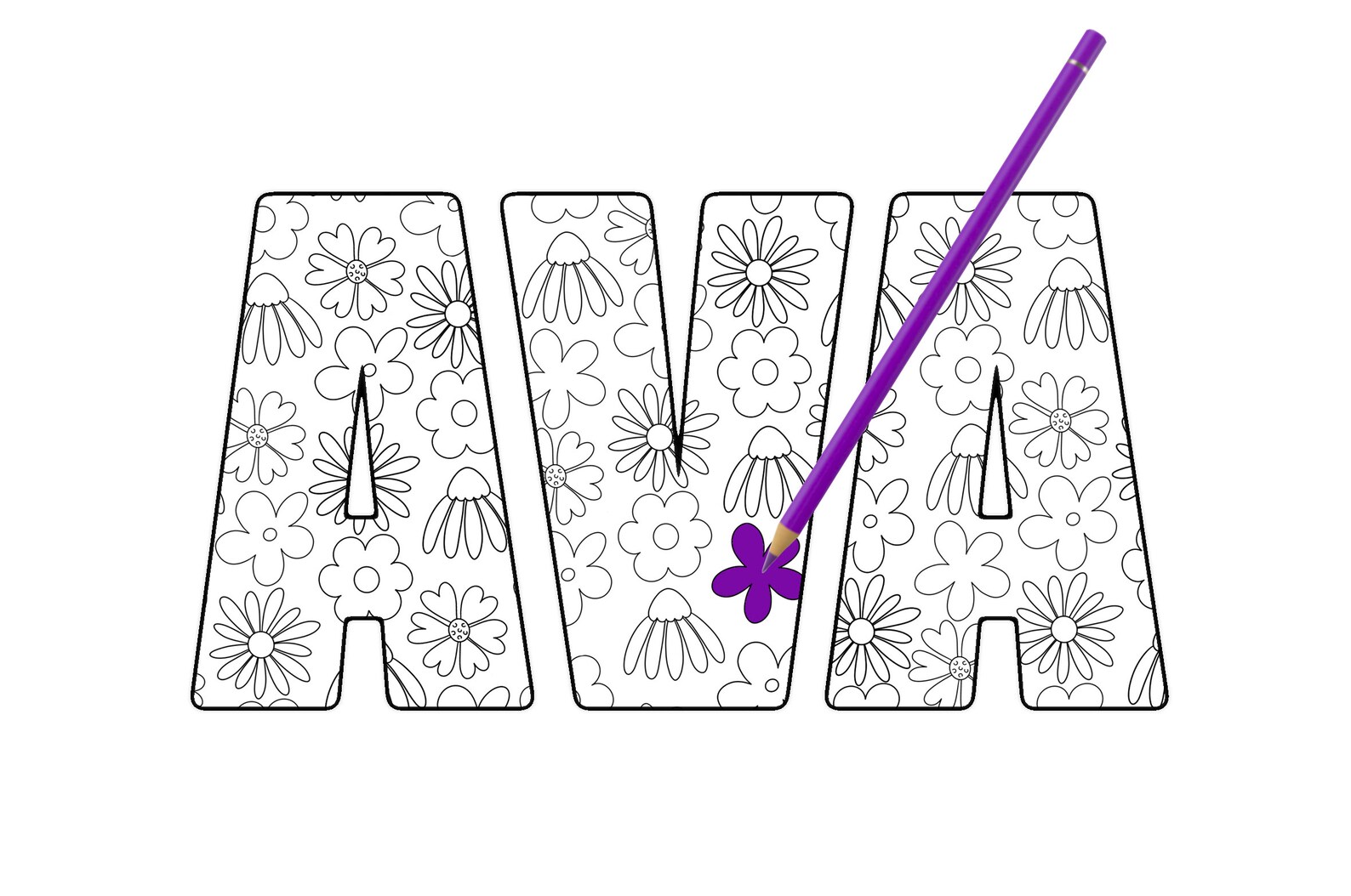 Personalized Name Coloring Page - Etsy
