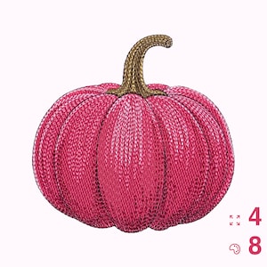 BARBIE PUMPKIN Machine Embroidery Design - instant download