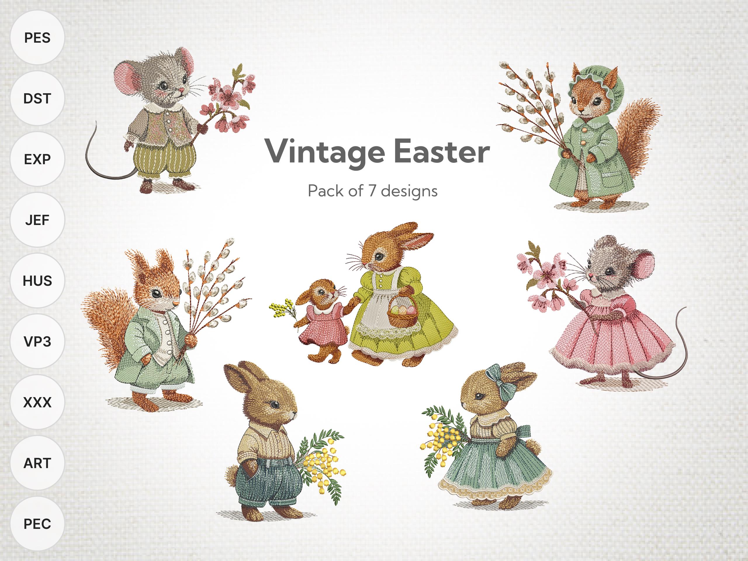 ヴィンテージイースターバニー - Etsy 日本