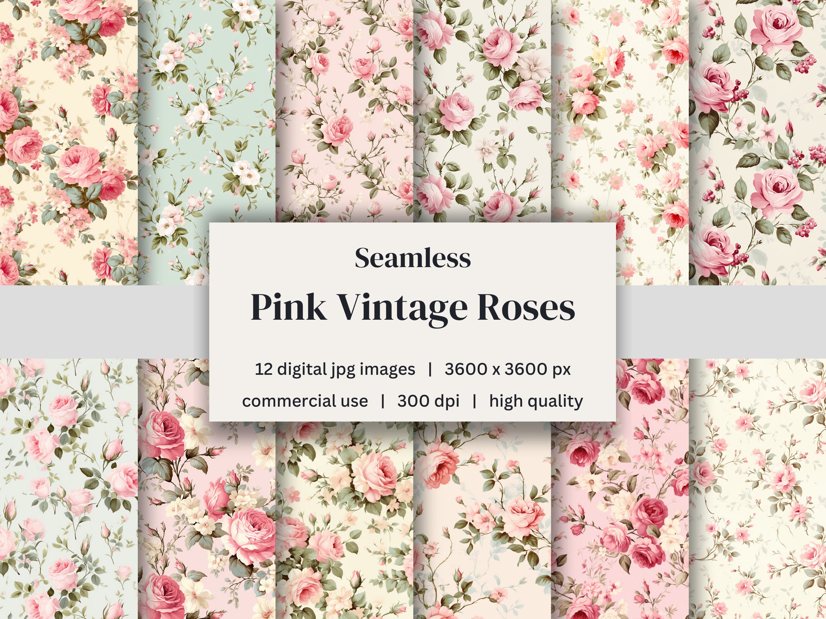 Pink Rose Petals Laser & Inkjet Printer Paper