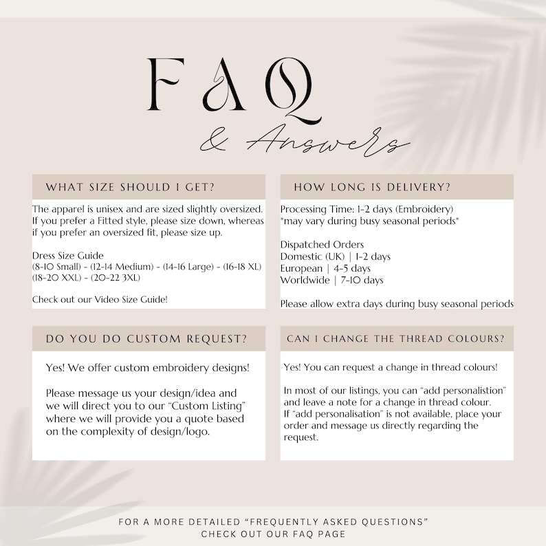 F&A