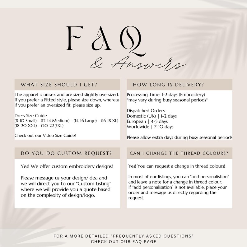 F&A