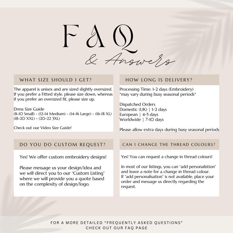 F&A
