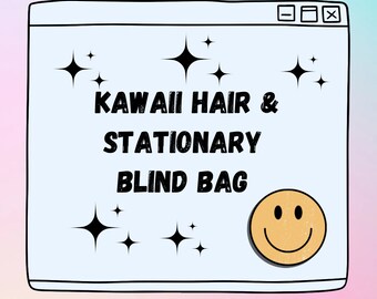 Kawaii Hair and Stationary Blind Bag