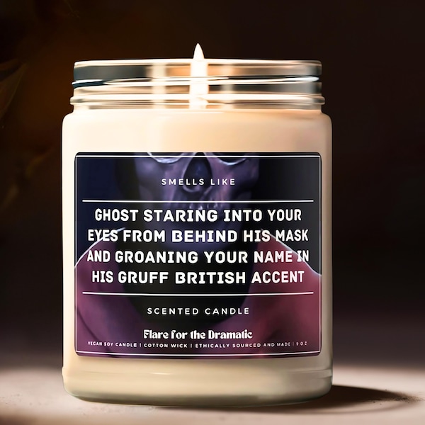 Smells Like Ghost Staring Into Your Eyes from Behind His Mask and Groaning Your Name in His Gruff British Accent | Fictional Men COD merch