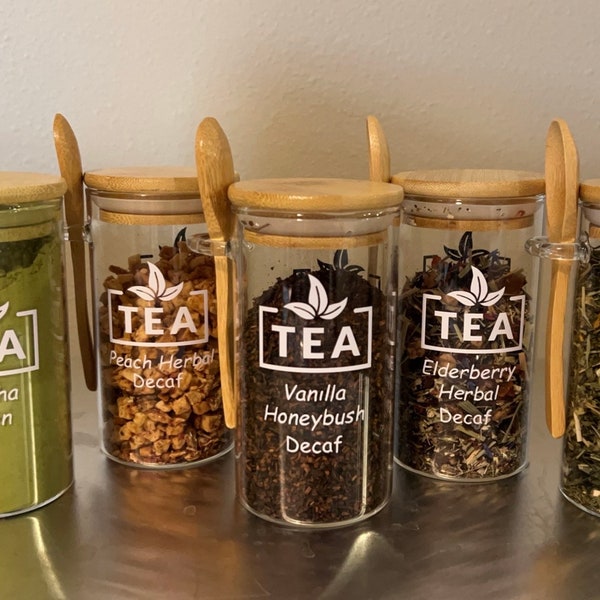 Loose Tea Storage Etsy