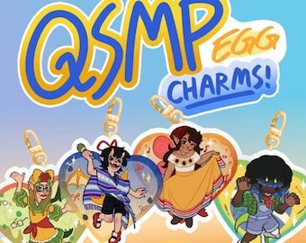 QSMP Eggs Keychains