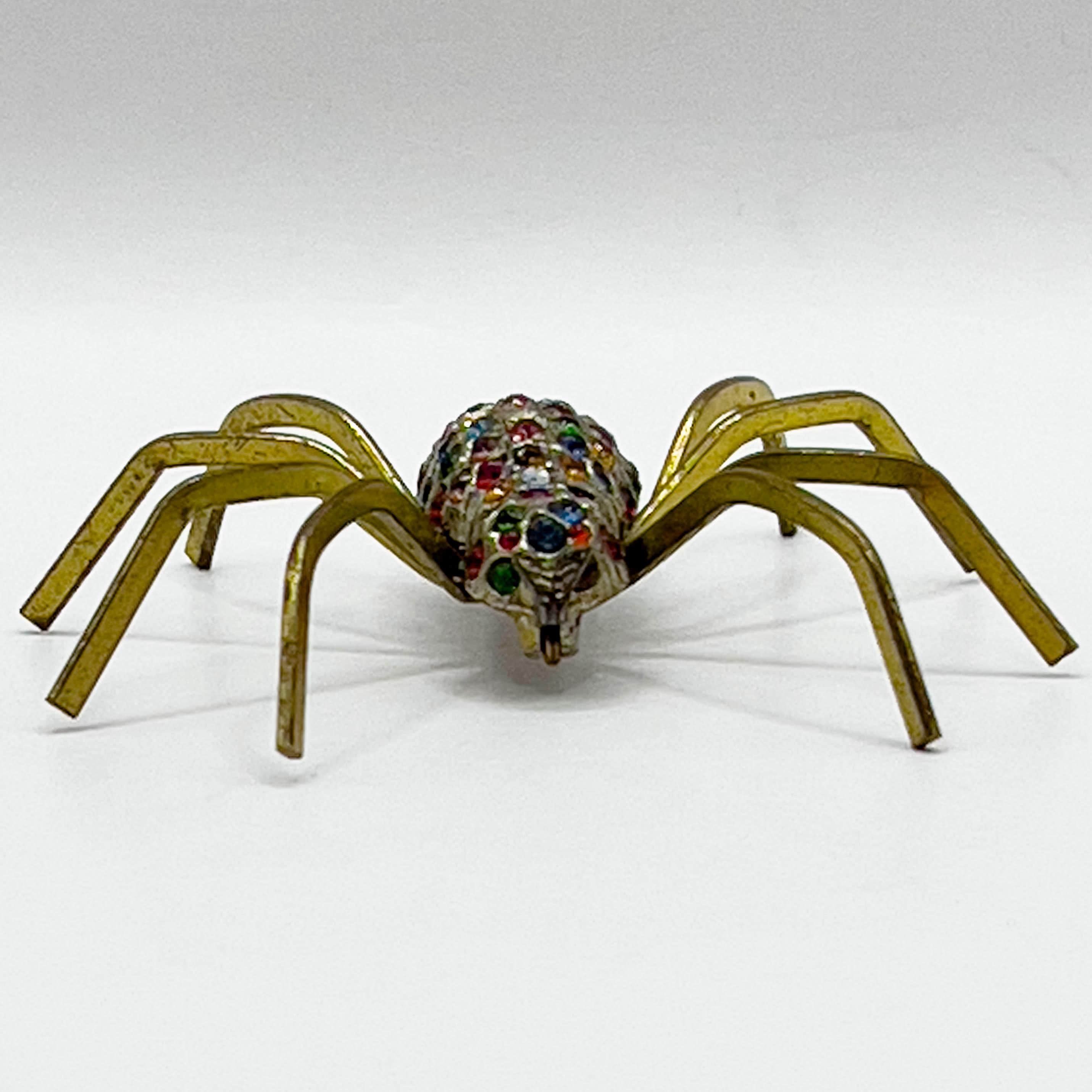 Vintage 1930s Spider Brooch by Adolph Katz - Etsy
