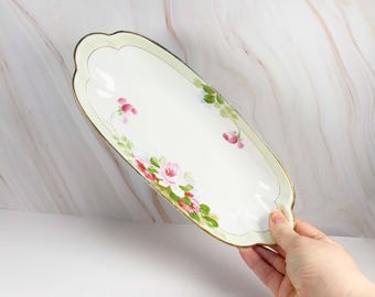 Vintage Hand Painted Nippon Serving Dish