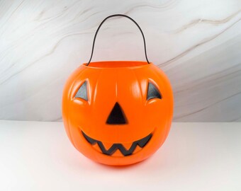 Vintage Empire Jack O Lantern Pumpkin Trick or Treat Bucket
