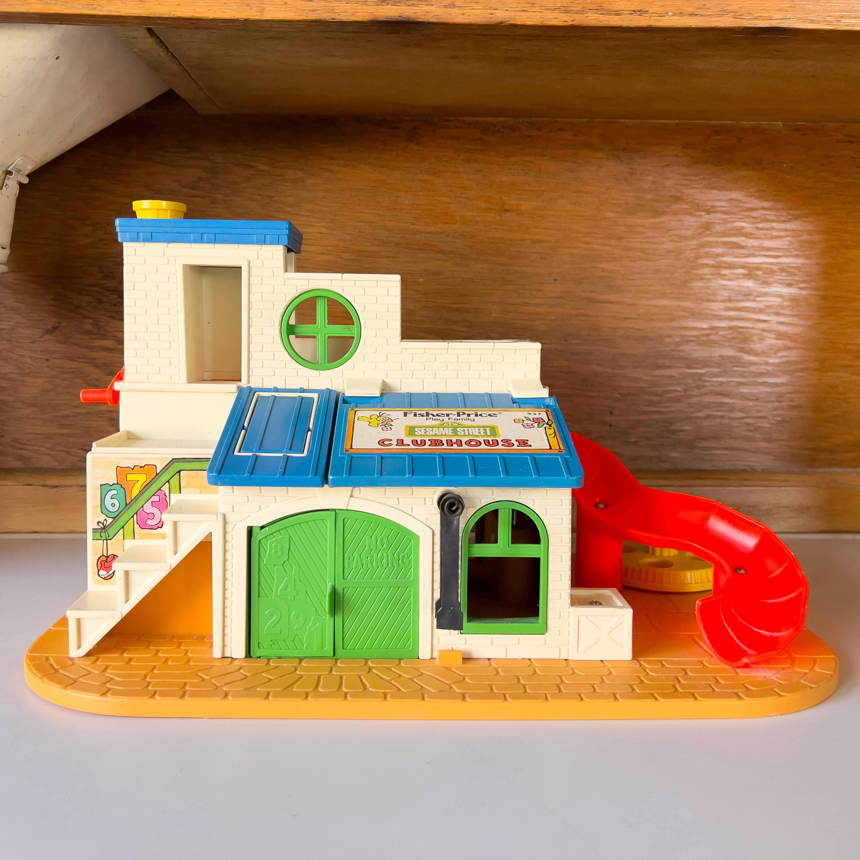 Vintage Fisher Price Sesame Street Playhouse Vintage Fisher Price