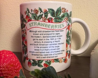 Vintage American Greetings Strawberry Mug