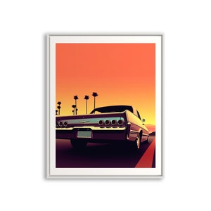 Printable wall art | Retro illustration | Westwood Wander