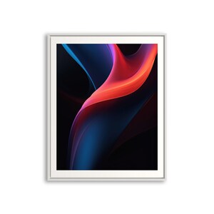 Printable Wall Art | Abstract | Nights in Satin