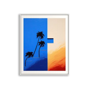 Printable Wall Art | Abstract | Echo Park Sunset