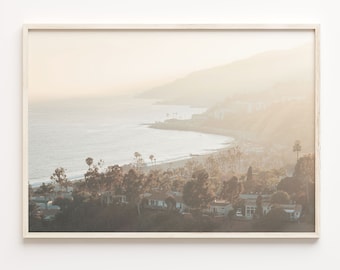 Pacific Palisades Colorful Poster Print, Pacific Palisades Photo Art, Decor, Travel Print, Pacific Palisades Street Map Poster, C18-435